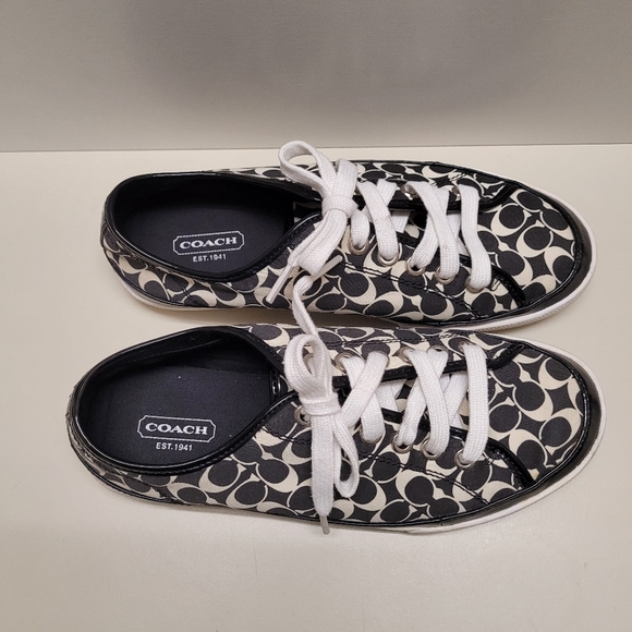 COACH Monogram Sneakers - Picture 5 of 10